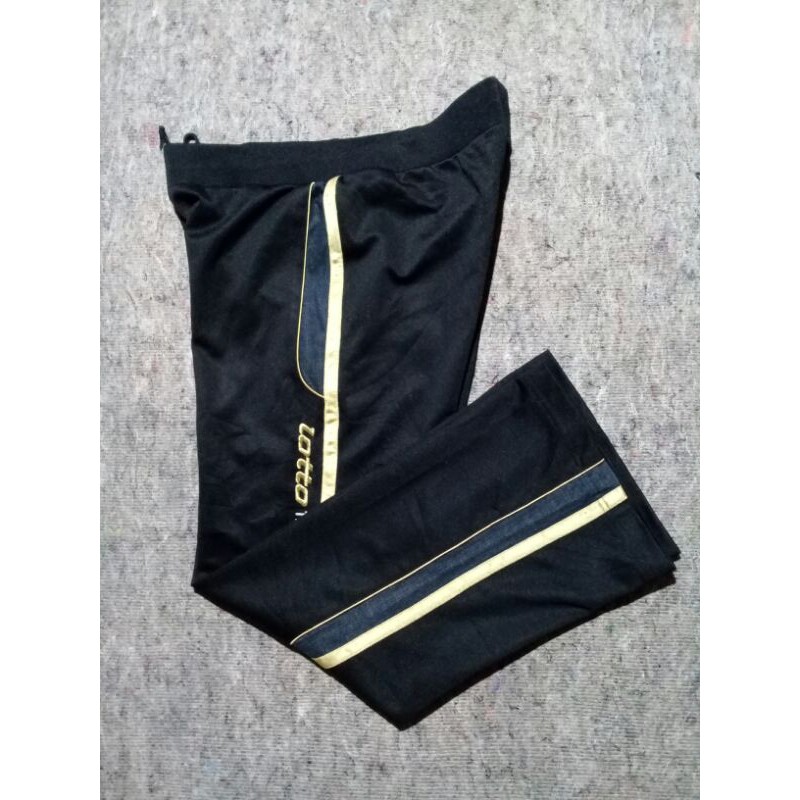 preloved celana training trackpants pria wanita celana pinggang karet thrift second original