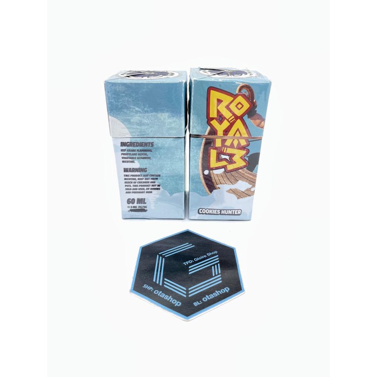 Royale Cookies Hunter 60ML by Dyland Pros x VEM Juice / Liquid Royal3