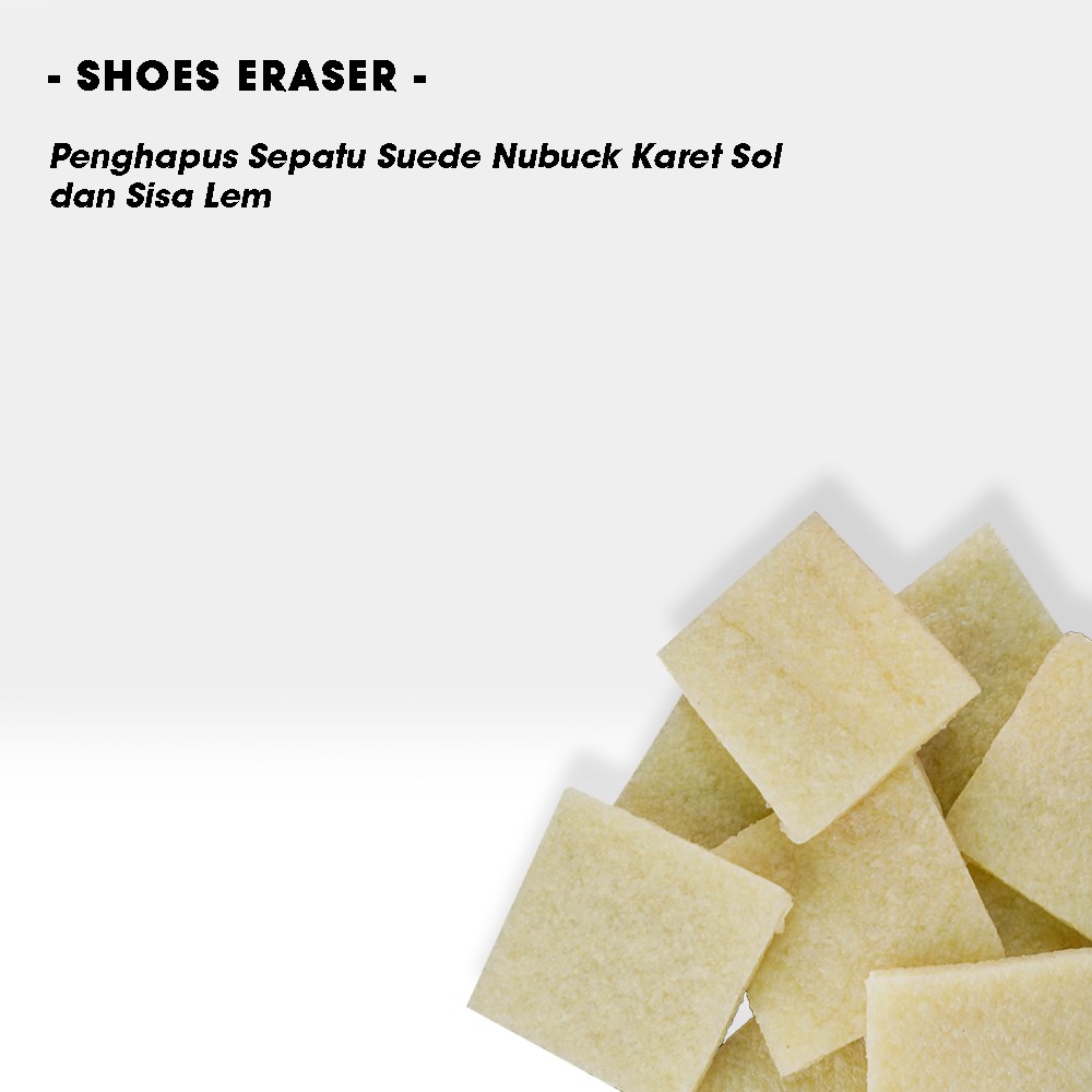 Prodigo * Shoes Eraser - Penghapus Sepatu Suede Nubuck Karet Sol dan Sisa Lem