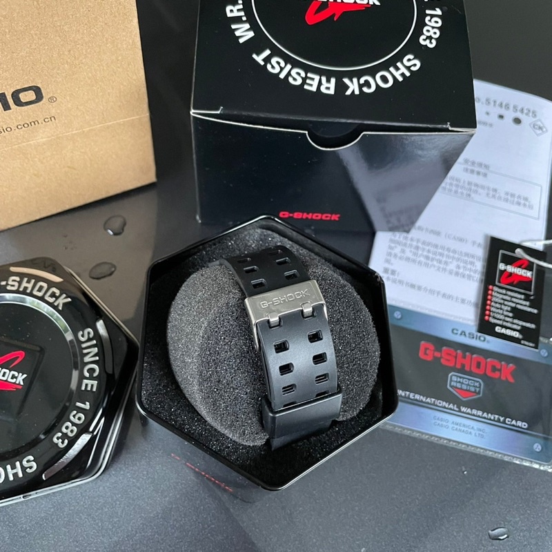 JAM TANGAN G SHOCK GA100 DUAL TIME FULLSET