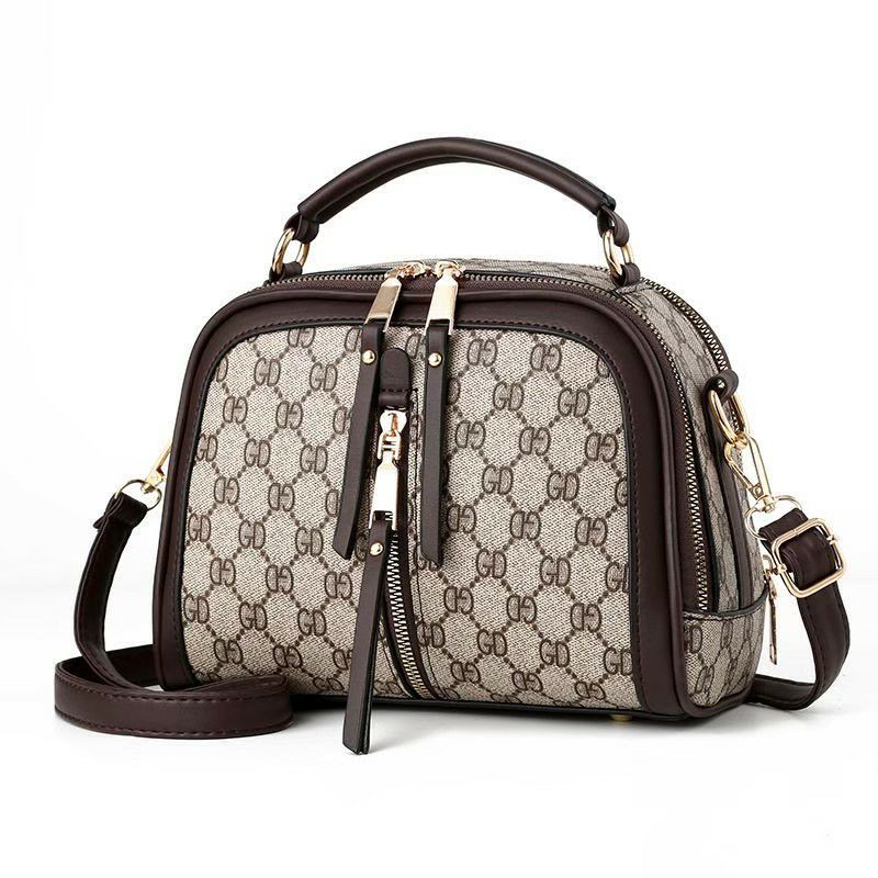 Tas Selempang Milano Stripes Tas Selempang Wanita Murah Tas Lucu - Merah R4L4