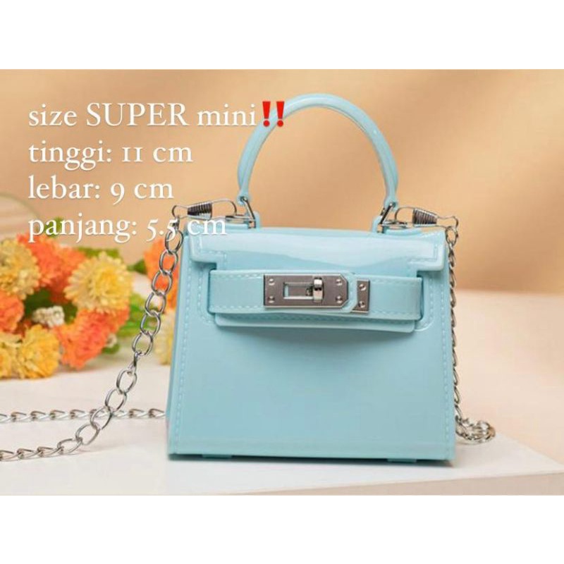 tas wanita/terbaru mini jelly bag/slingbag