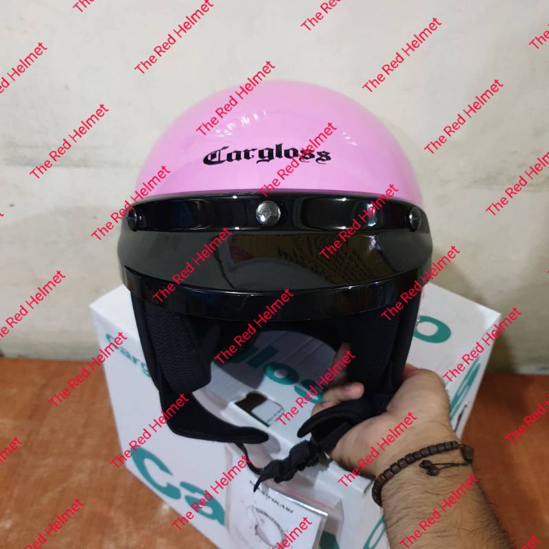 Helm Cargloss Pink Glossy