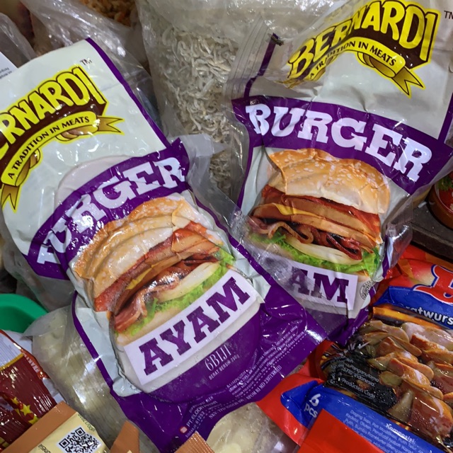 

Burger ayam/sapi