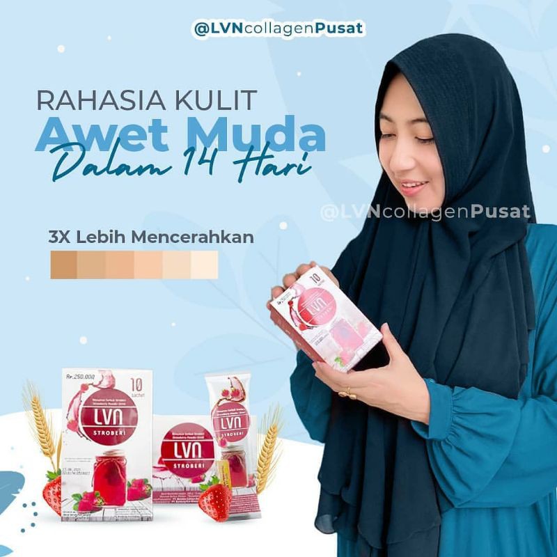 LVN collagen stroberi