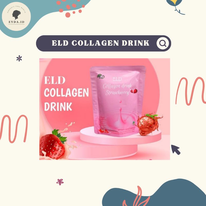 ORIGINAL 100% ELD COLLAGEN DRINK/TERMURAH/COD