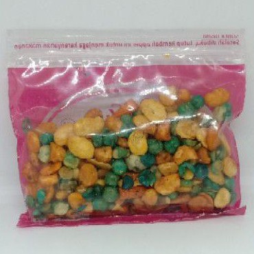 kacang warna warni kemasan ekonomis