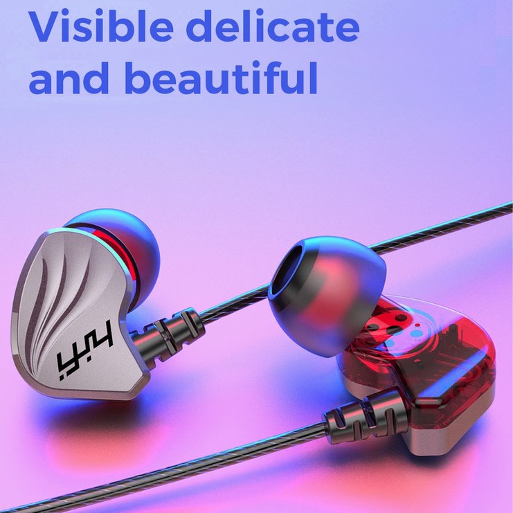 YZ Headset Gaming Sport Music 6D Surround Stereo Bass Hifi dengan Mic Earphone Headphone Gaming