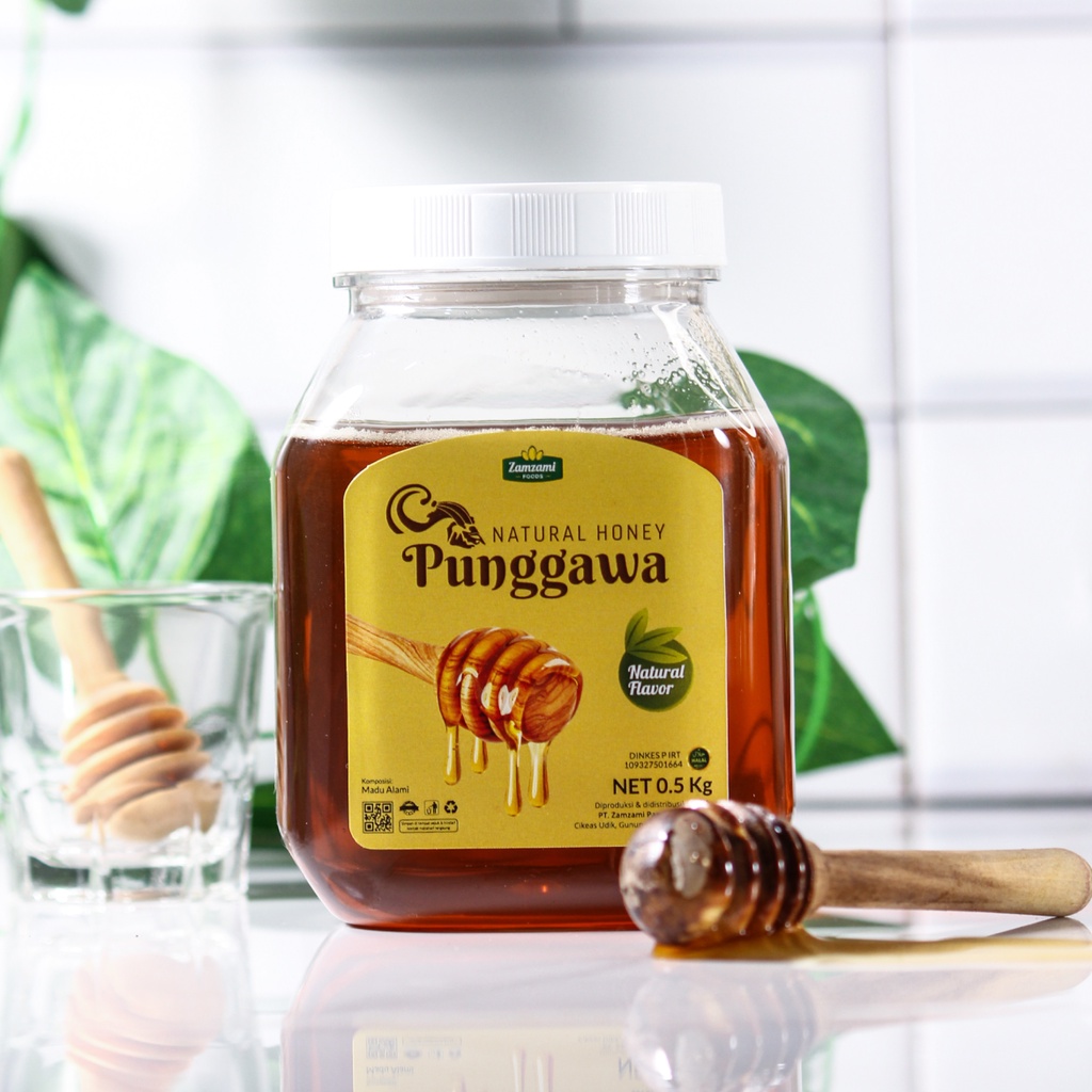 

Madu Murni Punggawa 0.5 Kg | Pure Honey Multiflora Asli