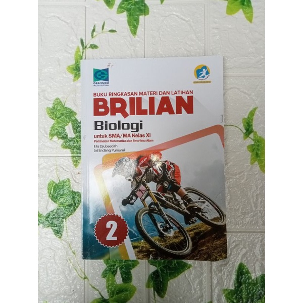 

PRELOVED BRILIAN BIOLOGI 2 SMA/MA KELAS XI 11