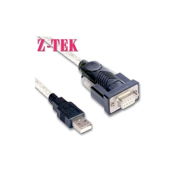 Z-TEK USB to RS232 Female Cable 1.5meter