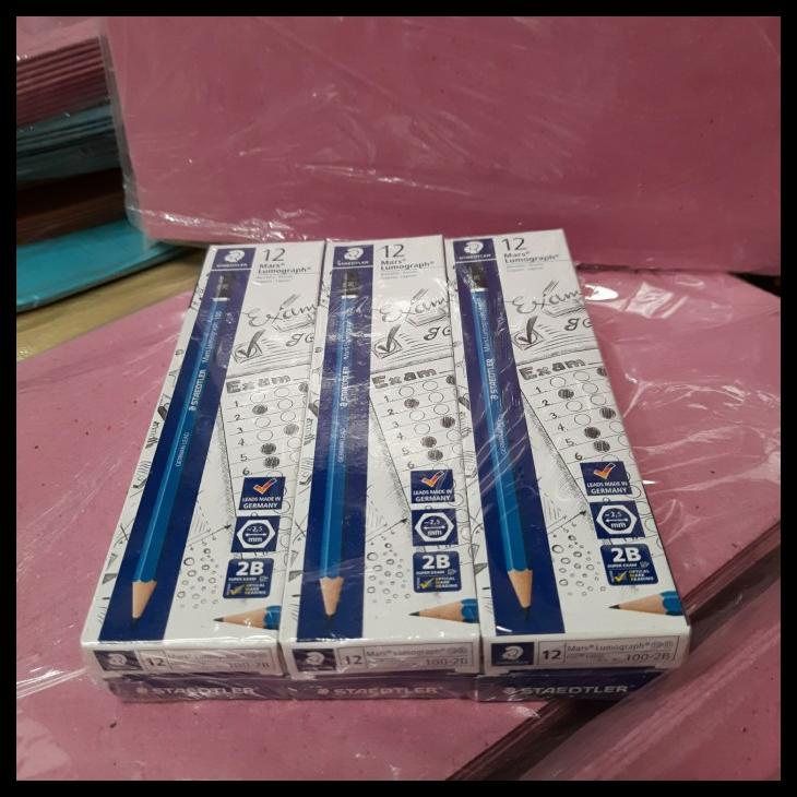 

Pensil 2B Staedtler 1/2 Gross Isi 6 Lusin