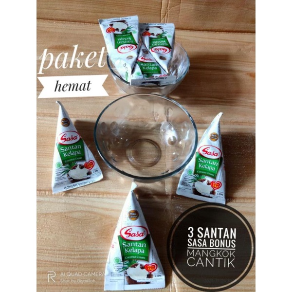 

Sasa santan +mangkuj