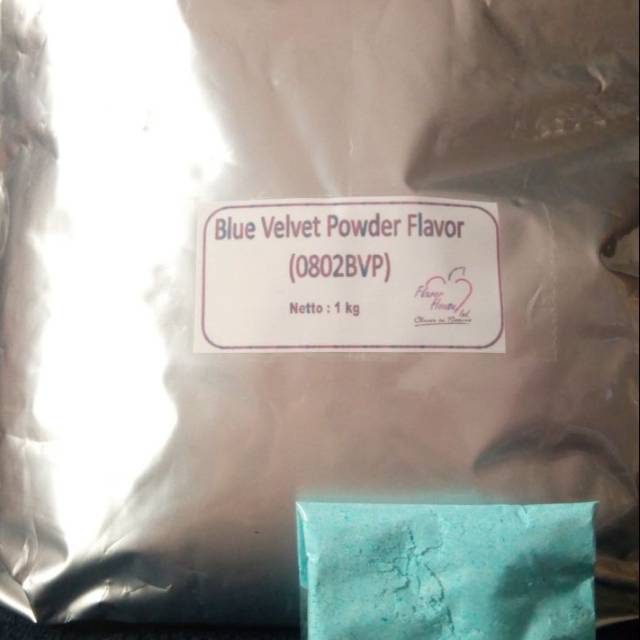 

Blue Velvet Powder Flavor (Coloured) (pure, bubuk biang)