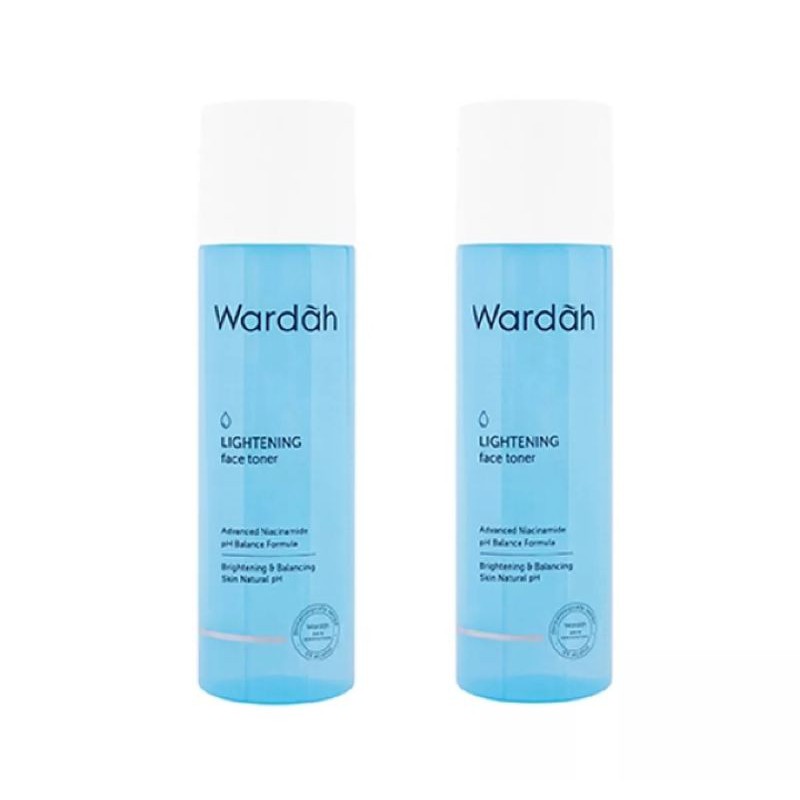 WARDAH LIGHTENING FACE TONER 125 ML PAKET ISI 2 PCS ORIGINAL 100%