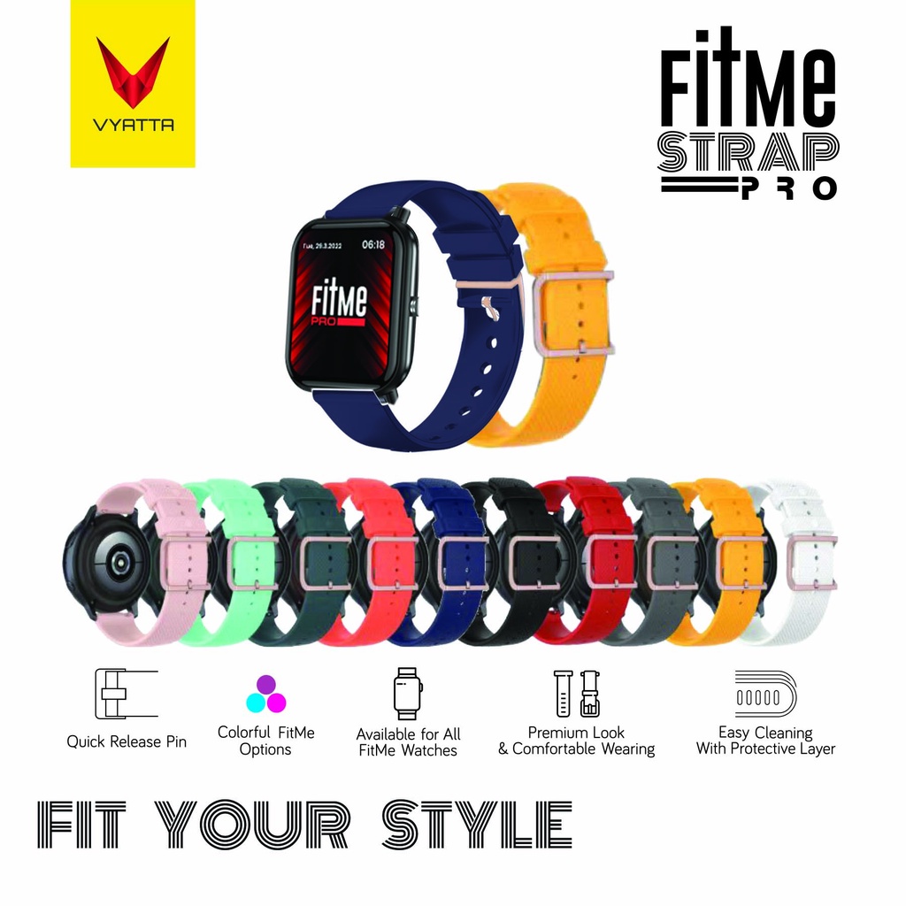 VYATTA Fitme Strap S 20 Mm For Vyatta Fitme Smartwatch