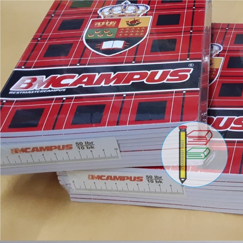 Buku Tulis (Best Maxi Campus) BMC 50 Lembar per Pack 10 Buku