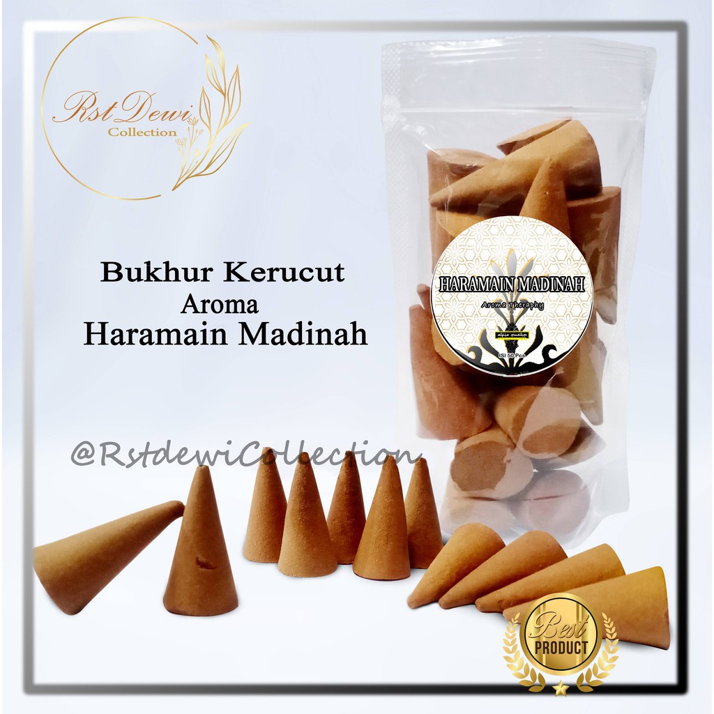 Buhur Haramain Madinah Bukhur Dupa Gahru Kerucut Pengharum Ruangan / Buhur Gaharu / Bukhur Gaharu / 