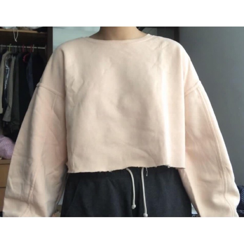 Sweater Oversized Branded Second Zara Trafaluc Second