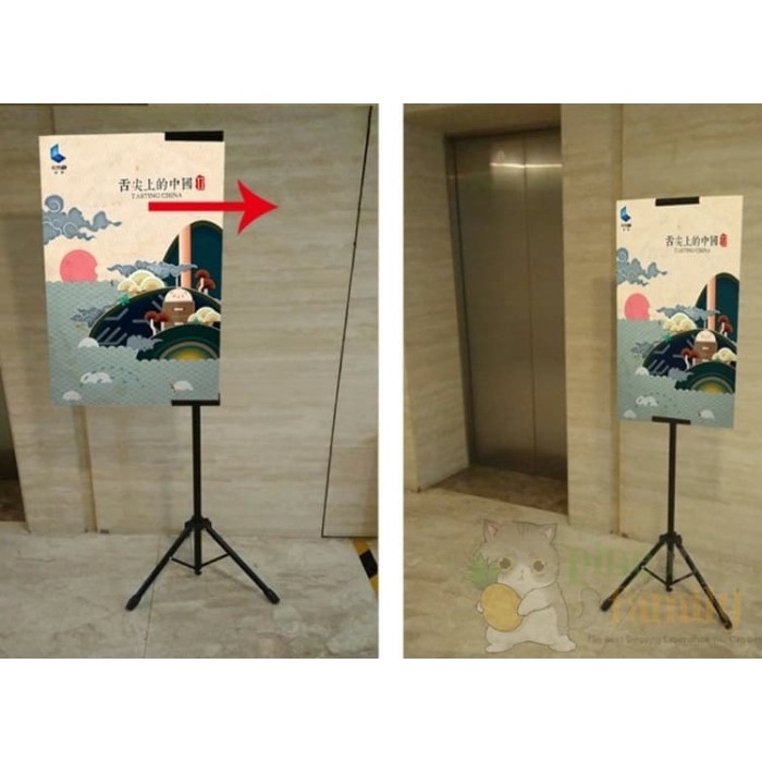 

Premium Tripod Disply/Stand Banner Tripod/Tripod Disply Berdiri Kwalitas 1