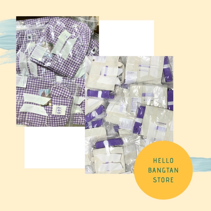 BTS 2021 Muster Sowoozoo Mini Bag & Pajama Set