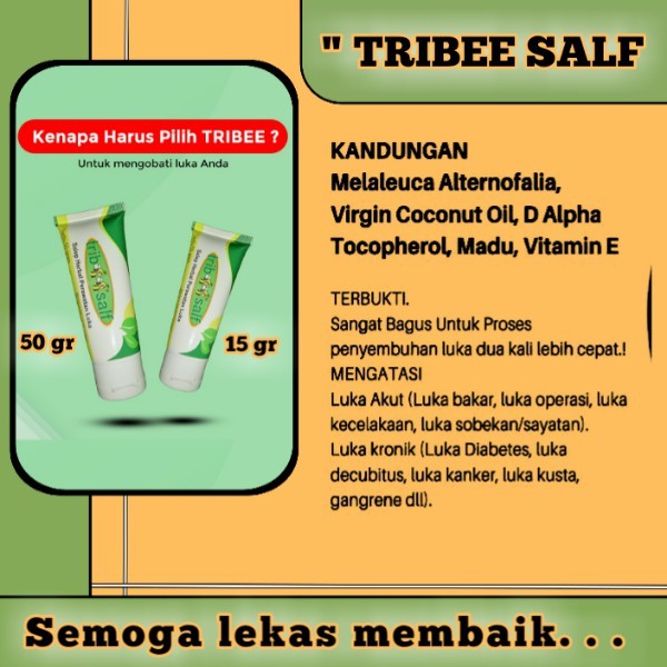 Tribee salep 50gr (Salep Perawatan Luka).