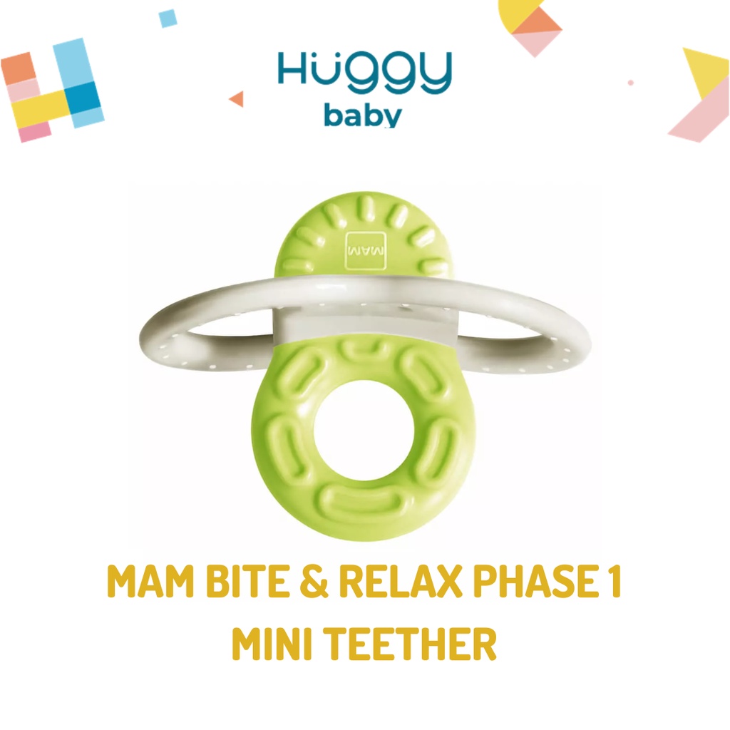 MAM Bite &amp; Relax Phase 1 Teether Gigitan Bayi 2M+