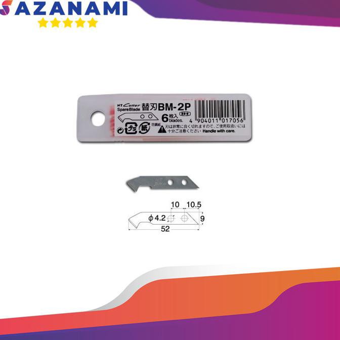 

[[BISA COD]] NT CUTTER BM 2P SPARE BLADE ISI CUTTER NT CUTTER M 500