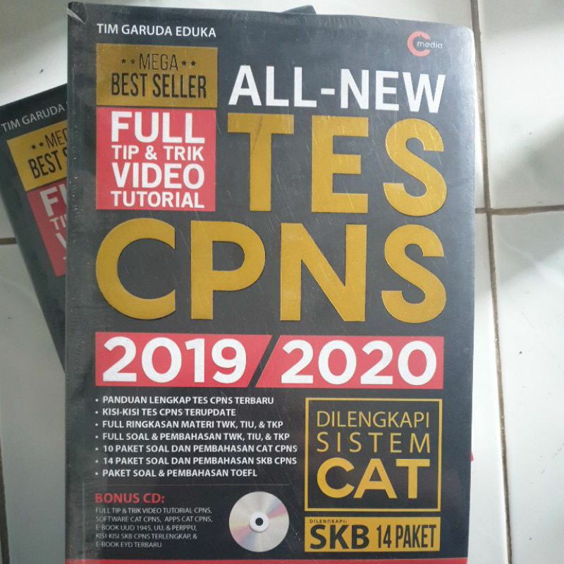 Buku All-New Tes CPNS 2019/2020 Bonus CD