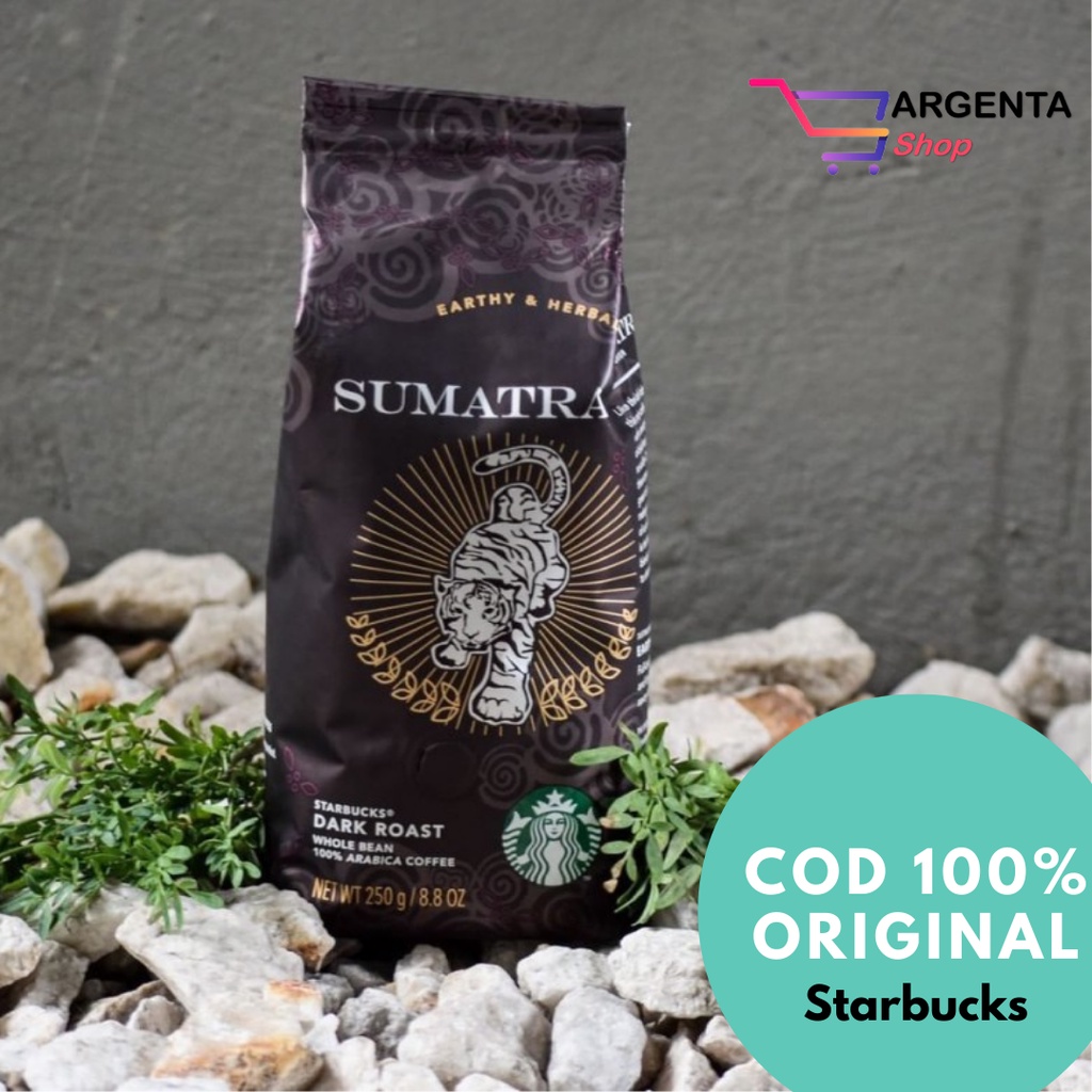 

STARBUCKS COFFEE Biji Kopi Arabika Sumatera 250gr Original Premium Bubuk Kopi Hitam