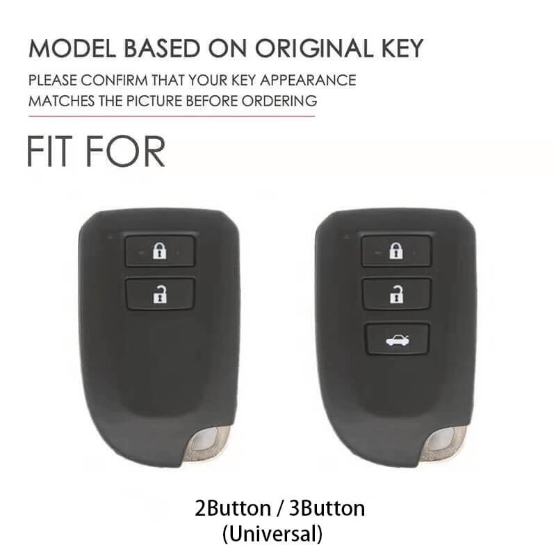 Case Cover Pelindung Remote Kunci Keyless Bahan TPU Hias Berlian Untuk Toyota Yaris 2018-2022