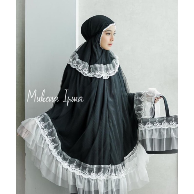 MUKENA IRMA PREMIUM ORIGINAL I MUKENA TERLARIS 2021 I PERLENGKAPAN SHALAT I AKSESORIS MUSLIM I TOP