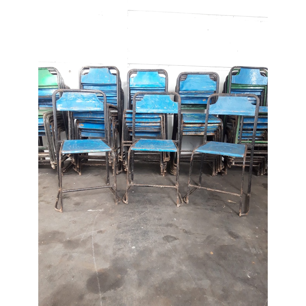 Jual Kursi Cafe Kursi RT Pipa Besi Jadul Lawas Antik Shopee Indonesia