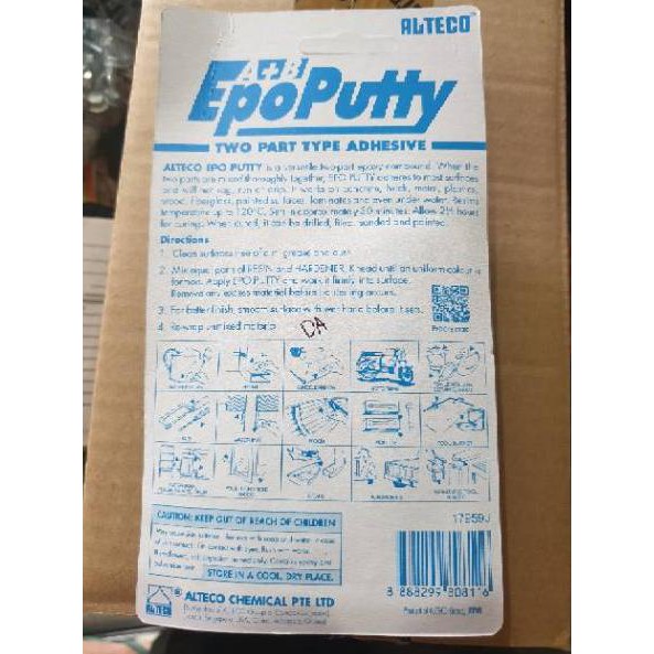 

Lem porting lem kapal epo putty 100gr tribon moer alteco (DA) M9V6