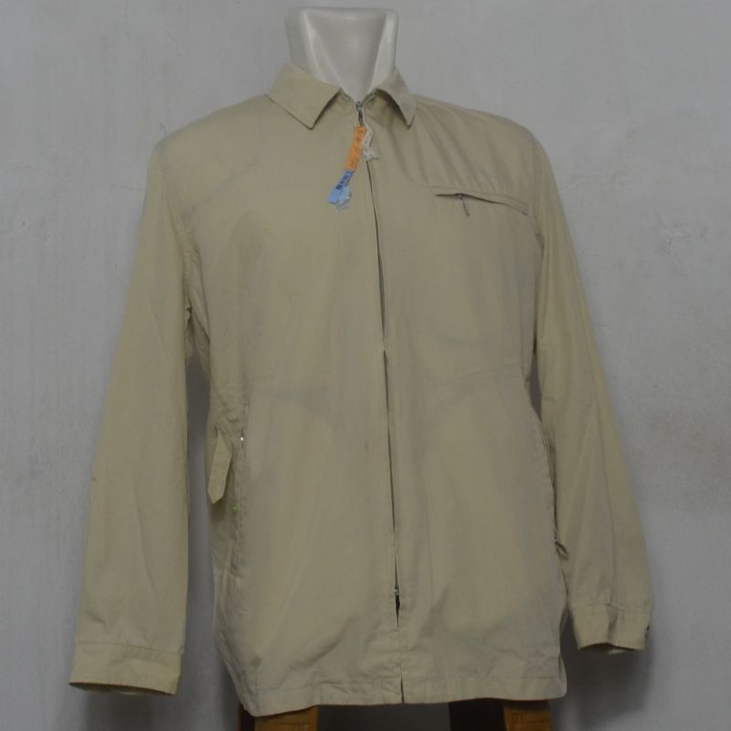 Jaket Tartan Zipper