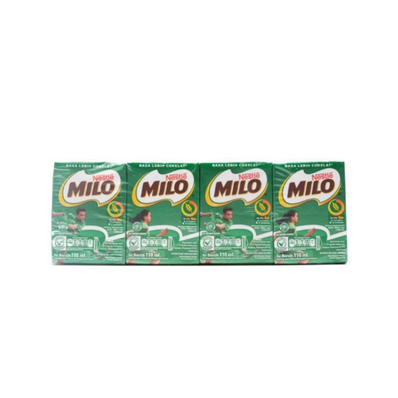 

Milo UHT Active-Go Pack 4 x 110 ml