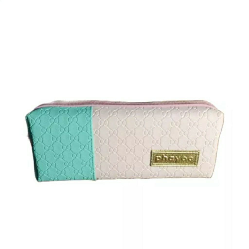 KOTAK PENSIL ATAU POUCH 2 WARNA EMBOSSED ST223A TERMURAH