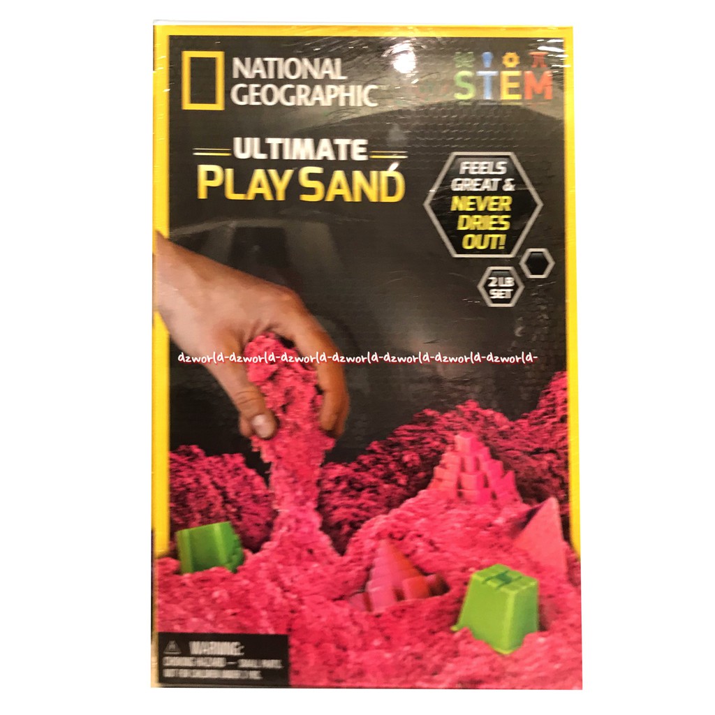 National Geographic Ultimate Play Sand Pasir Mainan