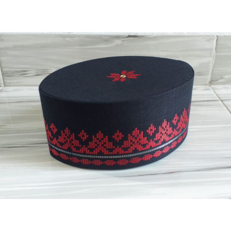 peci songket medan khas qori nasional