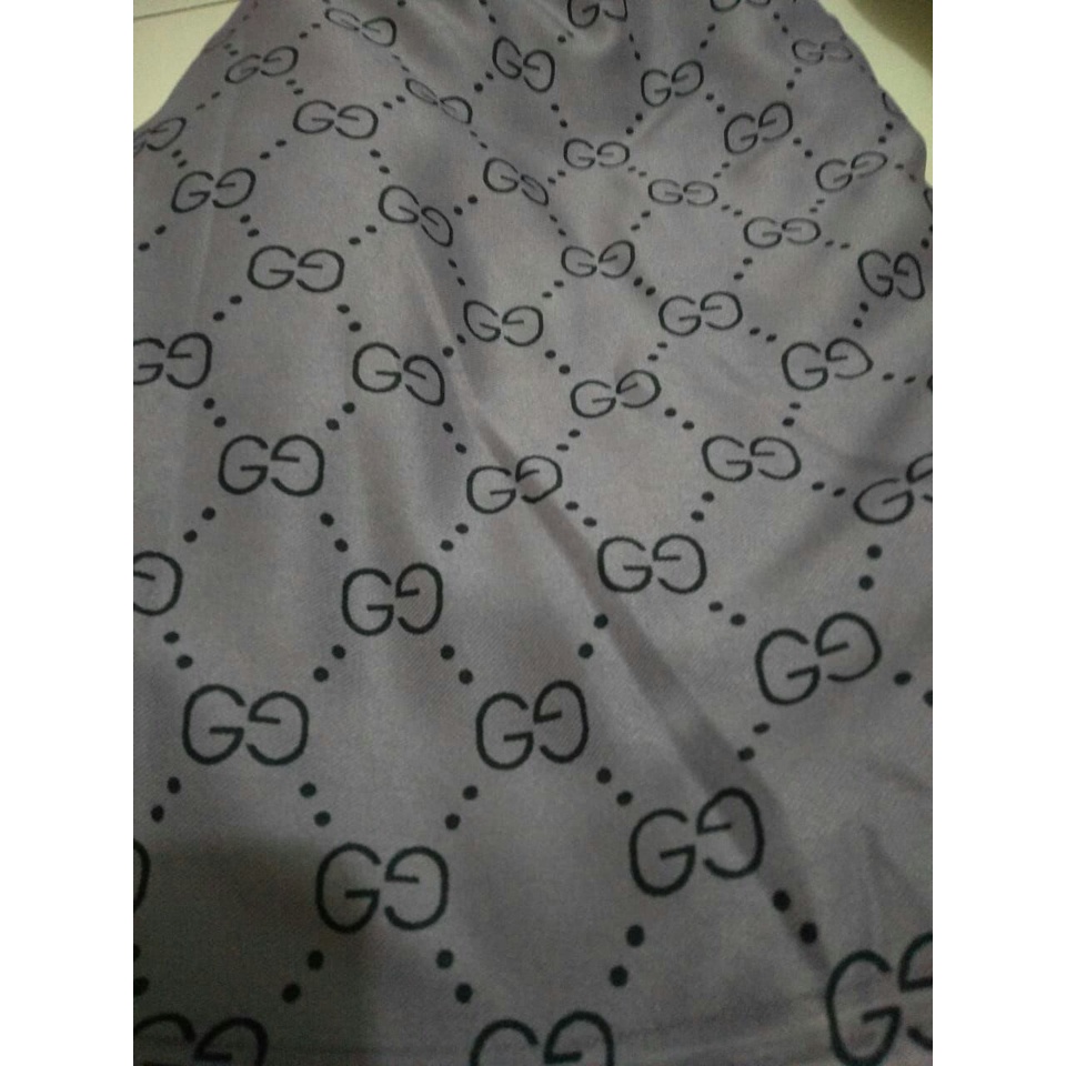 Kain Shakila Motif Gucci // Shakila // Samira Stretch sedang ecer meteran per 0.5 meter