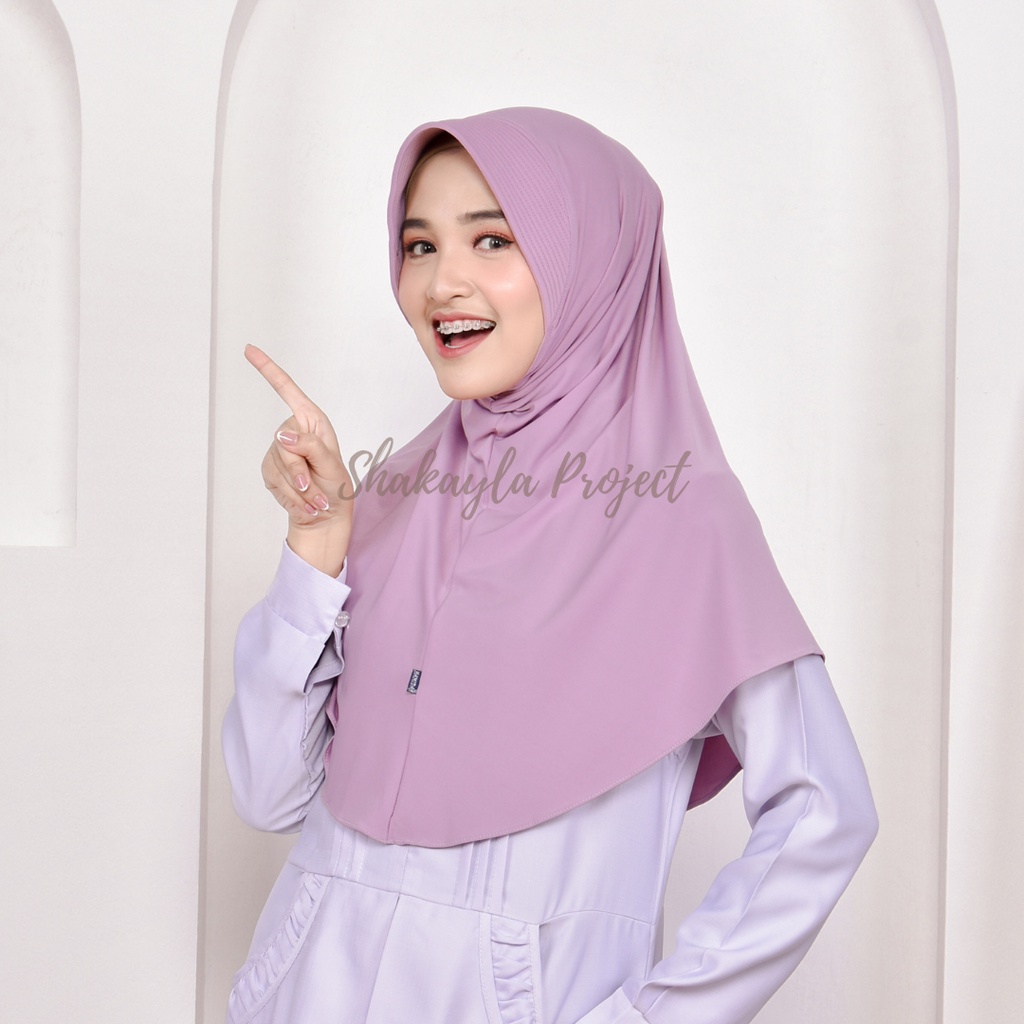 Hamidah Bergo Pet Antem/ Hijab Instant/ Hijab Olahraga/ Sport Hijab Menutupi Dada