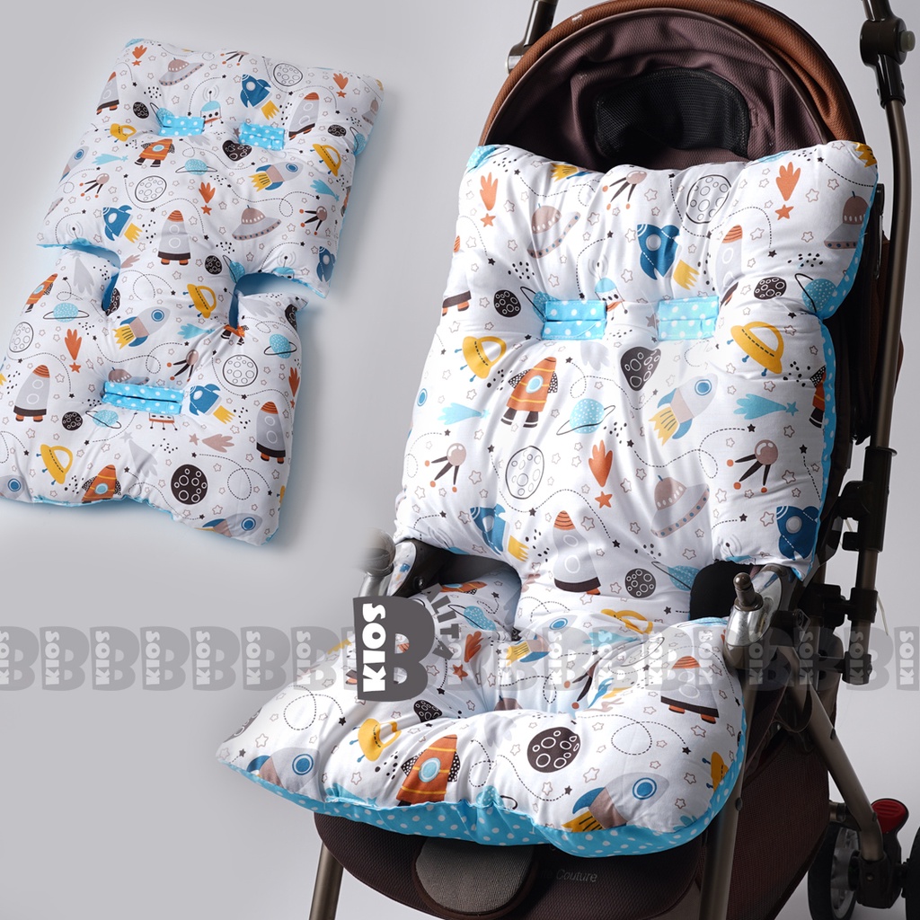 ALAS STROLLER JUMBO TEBAL EMPUK BESAR  BISA 0-2 TAHUN UNTUK SEMUA JENIS TYPE STROLLER KERETA DORONG BAYI / STROLLER PAD UNTUK SEMUA JENIS STROLLER