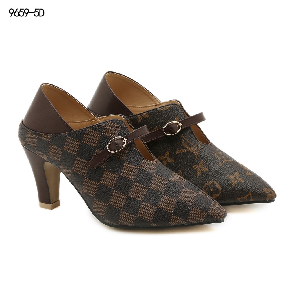 LV Louis Vuitton Heels  #9659-5D