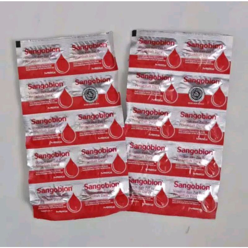 sangobion obat tambah darah 10s