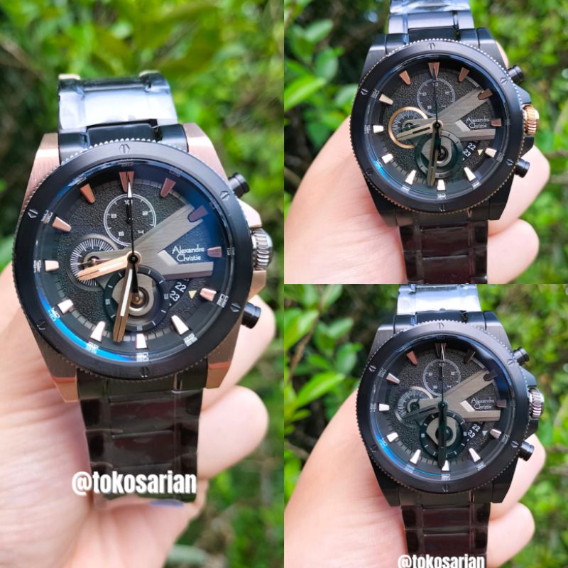 Alexandre Christie Original AC 6619 MC Rantai Sport Untuk Pria Terbaru