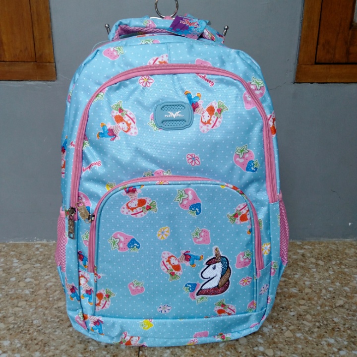 Tas Ransel Sekolah Naval by Fortune 45x30 Strawberry