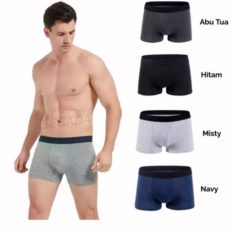 Celana Dalam Boxer Pria Size M L XL XXL Celana Dalam Boxer Cowok Keren Best Quality