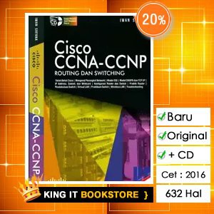 Diskon   Buku CISCO CCNA - CCNP ROUTING DAN SWITCHING +CD, IWAN SOFANA