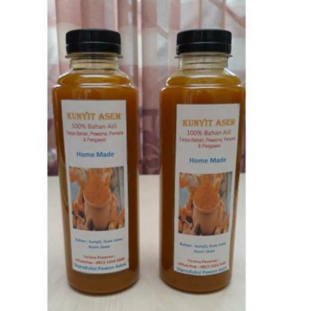 

Kunyit asem 250ml 100% bahannya asli