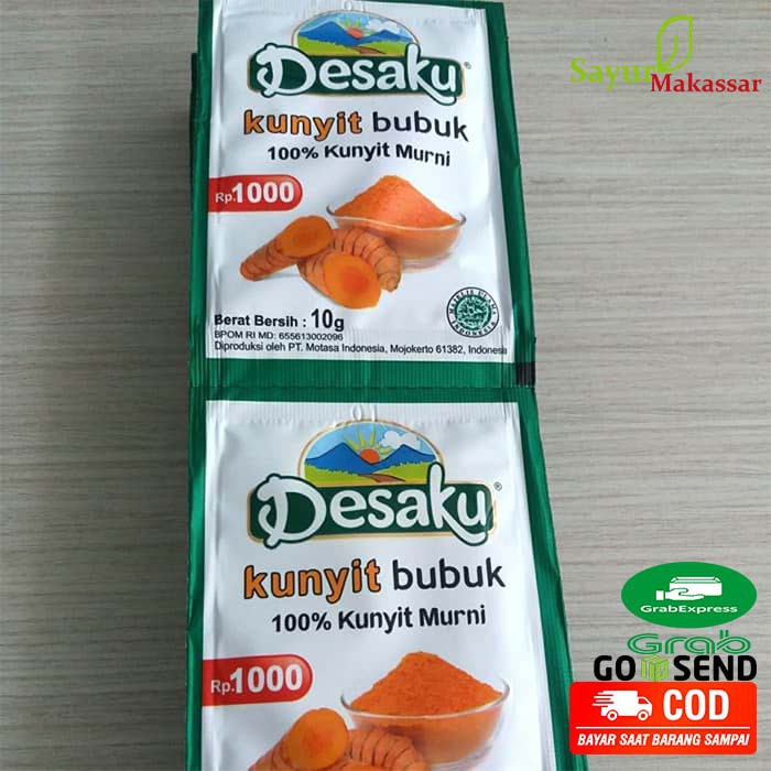 

Kunyit Bubuk Desaku Saset 1 Gantung Makassar
